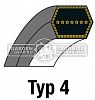 Ремень MTD для тракторов LT3 PR105 / Smart RN 145 / Optima LN 165 H / Optima LN 200 H привода деки 41" / 105 см.