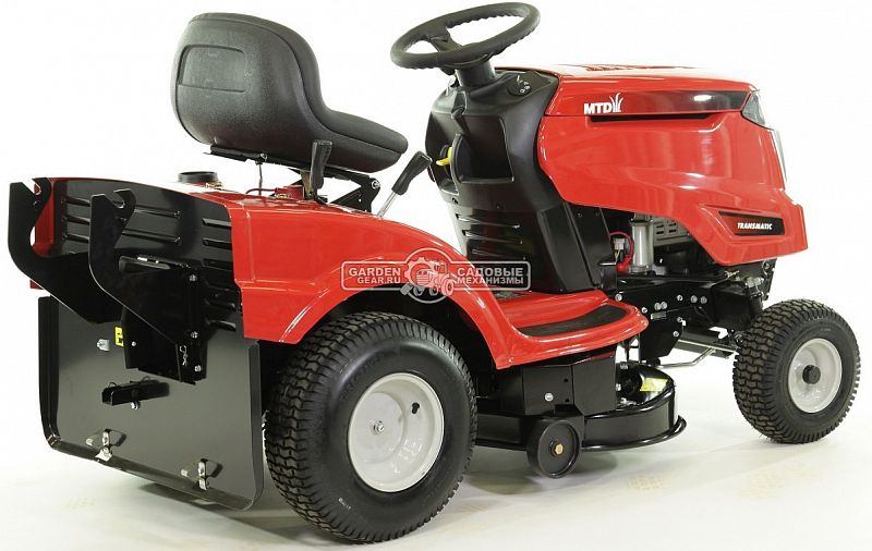 Садовый трактор MTD Smart RE 125 (USA, MTD, 382 куб.см., механика, травосборник 240 л., ширина кошения 92 см., 194 кг.)